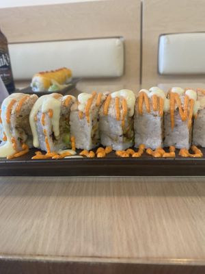 Tokyo drift roll   at Wellness Sushi in Denver