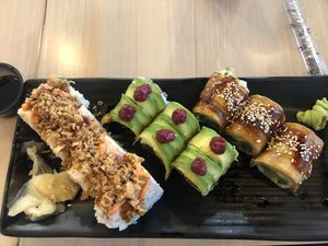 Work of art!   at Wellness Sushi in Denver