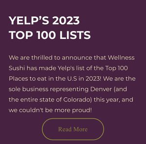   at Wellness Sushi in Denver