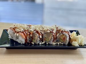 Ebi Tempura Roll  at Wellness Sushi in Denver
