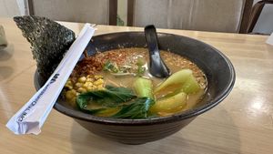 W’s Tantanmen Ramen  at Wellness Sushi in Denver