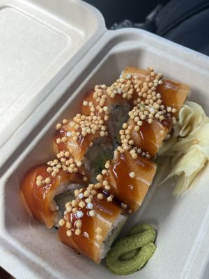 Smoky Sake Roll   at Wellness Sushi in Denver