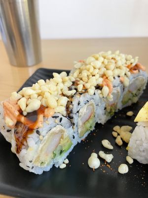 Ebi tempura   at Wellness Sushi in Denver