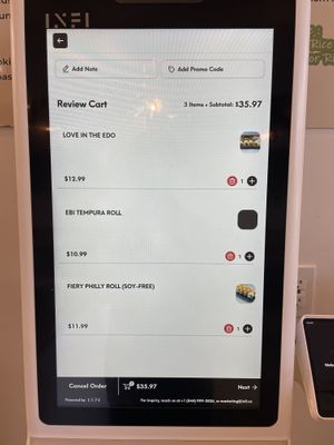   at Wellness Sushi in Denver