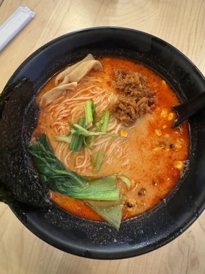 Spicy tonkatsu  at Wellness Sushi in Denver