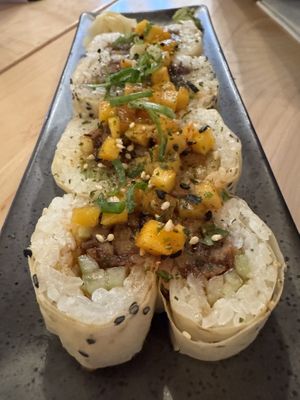 Love in the Edo—excellent  at Wellness Sushi in Denver