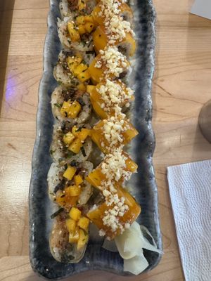 Love in the Edo (left) and Smoky Sake (right)  at Wellness Sushi in Denver