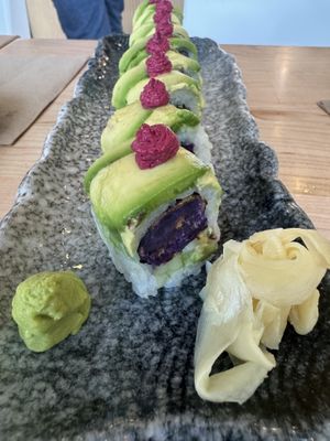 Royal potato roll  at Wellness Sushi in Denver