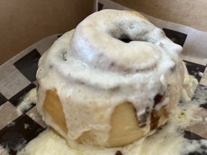 Old Skool #Veganuary at Cinnaholic in Mckinney