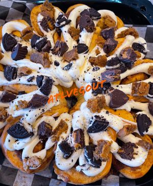 Wreath cake   at Cinnaholic in Dunwoody