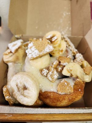 Banana pudding! at Cinnaholic in Dunwoody