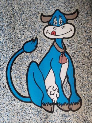 The Blue Kow logo at The Blue Kow in Curwensville