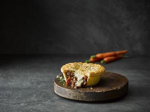 Vegan Pie with Carrot at The Baker's Son Cafe in Silverdale