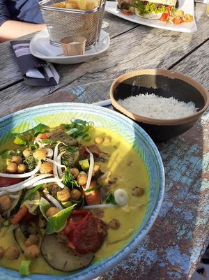 Curry at De Zeemeeuw in Noordwijk