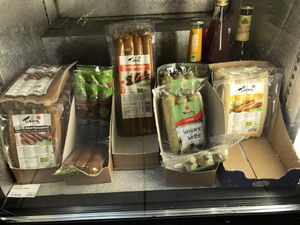 Plant Sausages   at Bioladen Lebenskunst in Freising