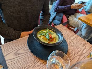 Vegan curry at Thai Square - Trafalgar Square  in South West London