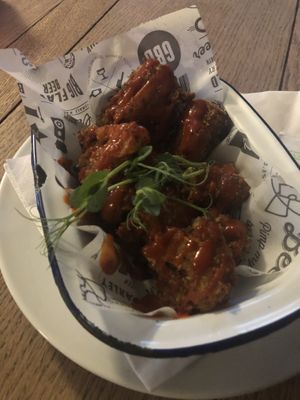 Vegan Cauliflower Wings  at The Brew Dock in Dublin