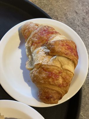 Raspberry croissant - Caffè Nero, Dublin  at Caffè Nero - O'Connell St Lower in Dublin