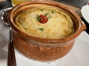 Vegan Moussaka  at 3 Pigs in Rhodes