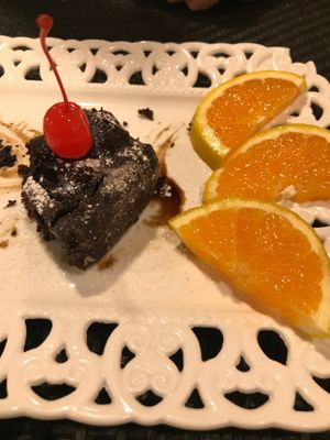 Vegan chocolate cake…light and fluffy 😋
 at 3 Pigs in Rhodes