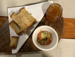 Present from the kitchen 😋  at 3 Pigs in Rhodes