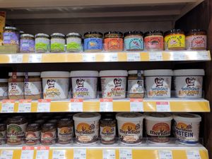 Nut butters at Holland & Barrett in Dublin