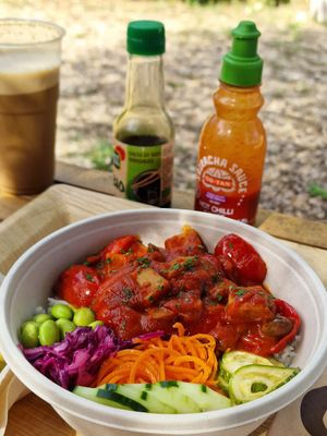 Marinara bowl at Vegamare in Alghero