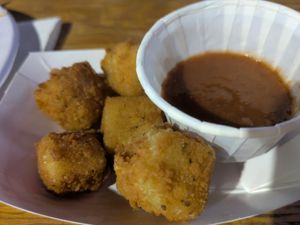 Moxxarella bites at ERBS Vegan Kitchen in Las Vegas