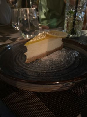 Lemon cheesecake  at GOGO in Fethiye