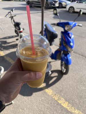 Mango smoothie   at Bo De Tam in Prague