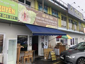 Outside  at Bo De Tam in Prague