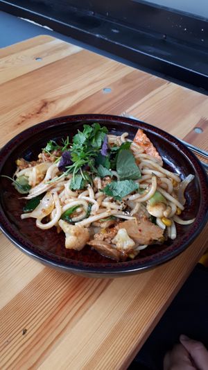 Udon at Veganese Quan Chay in Leipzig