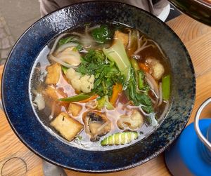 Rice noodle soup  at Veganese Quan Chay in Leipzig