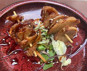 Skewers   at Veganese Quan Chay in Leipzig