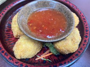 Fried mushrooms   at Veganese Quan Chay in Leipzig