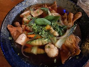 Wonton soup   at Veganese Quan Chay in Leipzig