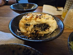 Hefekloß (starter) at Veganese Quan Chay in Leipzig