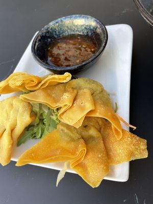 Wantan mit chili Soße   at Veganese Quan Chay in Leipzig