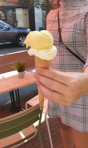 Vegan ice cream at Marx O'Larry's in Castricum
