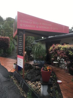 Entrance  at Elements Cafe in Montville