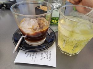 Lecce coffee at Caffè Alvino in Lecce