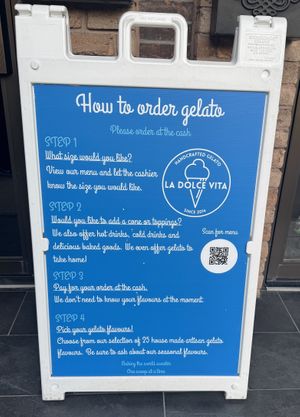 How to orderr  at La Dolce Vita in Oakville