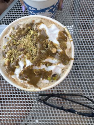 Pistachio Latte - Vegan  at La Dolce Vita in Oakville