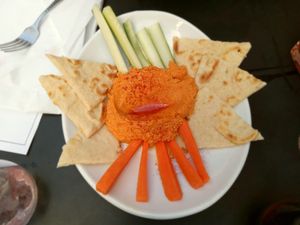 Hummus at 740 Social in Marietta