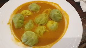 Mo Mo soup at 8 Sisters Cafe & Grill in Bendigo