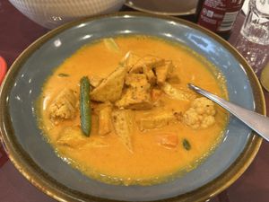 Coconut tofu curry  at 8 Sisters Cafe & Grill in Bendigo