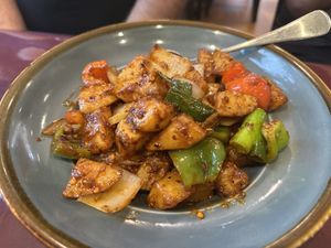Potato and capsicum   at 8 Sisters Cafe & Grill in Bendigo