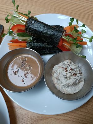 Raw rolls at KURUMI in Da Nang