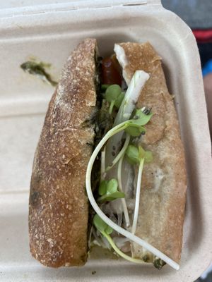 Brie baguette  at KURUMI in Da Nang