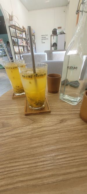 Passion juice at KURUMI in Da Nang
